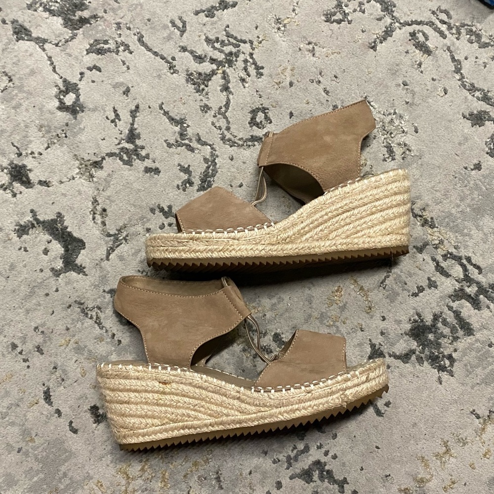 Eileen Fisher wedge sandal